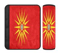 Fundas para cinturón de seguridad de coche, 2 piezas, suaves, para correa de hombro, para mujeres, hombres, niños, S, símbolo del Kurdistán bandera