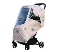 Fundas para cochecito de bebé, fundas de lluvia transpirables y resistentes al viento