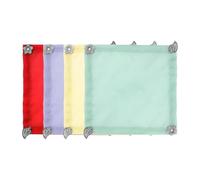 Fundas para copas de vino, 4 piezas con peso, reutilizable, protector de tapa de malla, portátil, para avión, Navidad, taza de viaje