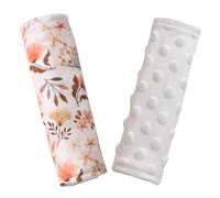 Fundas para correa de asiento de coche, funda de correa de bebé, funda de correa de cochecito, correas de asiento de coche, almohadillas de hombro, paquete de 2 para bebé, niño y niña, otoño