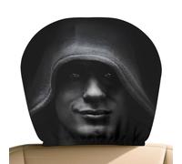 Fundas para De Coche,Protector Estilo Oscuro - De Elástica con Estampado De Figura Misteriosa | para Halloween SUV Sedan Viajes Familiares Y Trayecto