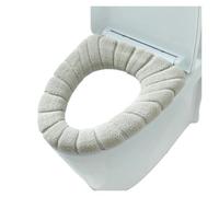 Fundas para el asiento del inodoro, Cojín de asiento inodoro punto invierno lavable multicolor(S1)