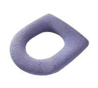 Fundas para el asiento del inodoro, Cojín de asiento inodoro punto invierno lavable multicolor(S10)