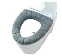 Fundas para el asiento del inodoro, Cojín de asiento inodoro punto invierno lavable multicolor(S5)