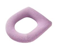 Fundas para el asiento del inodoro, Cojín de asiento inodoro punto invierno lavable multicolor(S8)