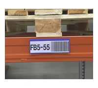 Fundas para etiquetas, UE 50 unid. con tiras magnéticas