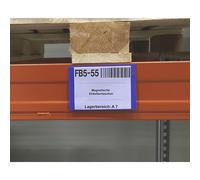 Fundas para etiquetas, UE 50 unid. con tiras magnéticas