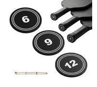 Fundas para Extremo de Pala de Pickleball | Respuesta Rápida del Golpe Mejora Equilibrio - de Peso para Mango Pala Pickleball | para Jugadores Aficionados Principiantes Deportistas