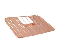 Fundas para fregaderos de baño para encimera de fregadero, fundas plegables de silicona, organizador de maquillaje, tapete para brochas de maquillaje