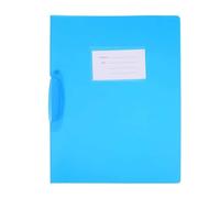 Fundas para informes con clip abatible, 1 paquete de carpetas de presentación con parte frontal transparente para/letra, formato 22,6 x 30 cm, capacidad de 40 hojas, sin perforación, escritorio con