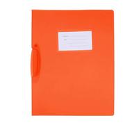 Fundas para informes con clip plegable, 1 paquete de carpetas de presentación con parte frontal transparente para/letra, formato 22,6 x 30 cm, capacidad de 40 hojas, sin perforación, escritorio con