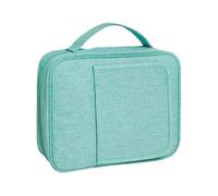 Fundas para la Biblia, funda para diario, tela elegante con múltiples compartimentos, 11.02 x 8.27 x 2.36 pulgadas, cierre de cremallera duradero para iglesia, estudio, viajes, lectura de retiro, uso