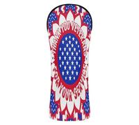 Fundas para la cabeza para palos de golf Thank You Veterans Girasol de piel sintética con intercambiable No. Etiquetas para protector de conductor para carro de golf