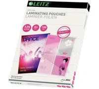 Fundas Para Laminar Leitz A4 - 125 Micrones, Brillante, Paquete De 100