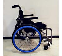 Fundas Para Llantas De Empuje Para Silla De Ruedas, Funda De Silicona Para Silla De Ruedas Para Deportes De Ruedas Traseras De 24 Pulgadas, Para Mejorar El Agarre Y La TraccióN, 1 Par,Blue