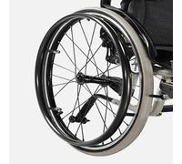 Fundas para llantas de silla de ruedas, 20/22/24 pulgadas, 1 par, protectoras, fáciles de instalar para sillas de ruedas manuales