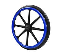 Fundas para llantas de silla de ruedas de 20/22/24 pulgadas - Mejora el agarre con funda deportiva para ruedas traseras - Funda de silicona antideslizante [Clase energética A]