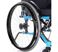 Fundas para llantas de silla de ruedas, empuñaduras antideslizantes, accesorios resistentes al desgaste para ruedas traseras, par