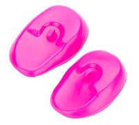 Fundas para los oídos de silicona para ducharse, cubiertas de orejas para teñir el cabello, protección contra el calor, orejeras de silicona para teñir el cabello