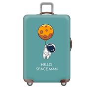 Fundas para Maletas,Astronauta Espacio Exterior Planetas Funda EláStica para Maleta,Resistente A ArañAzos Funda Maleta,Accesorios Protectores para Equipaje para NiñOs Y Adultos (Color 3,S(18-21inch))