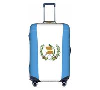 Fundas para maletas de la bandera de Guatemala, estampadas de personalidad a la moda, adecuadas para negocios y uso al aire libre, White, XL