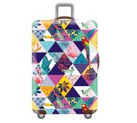 Fundas para Maletas Funda de Equipaje elástica, Fundas Protectoras de Equipaje adecuadas, Cubierta de Carrito Gruesa de 18-32 Pulgadas, Cubierta Antipolvo for Maleta para El Equipaje(Mix Color I,XL)