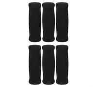 Fundas para mango de bastón de caminar, 6 empuñaduras de esponja para bastones de senderismo y muletas, promoviendo un uso cómodo y protección de las manos
