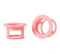 Fundas para manillar de bicicleta, 2 piezas para manillar de caída, para bicicletas de carretera, material ligero impreso en 3D, se adapta a tamaños estándar de tubo de manillar (rosa)