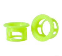 Fundas para manillar de bicicleta, 2 piezas para manillar de caída, para bicicletas de carretera, material ligero impreso en 3D, se adapta a tamaños estándar de tubo de manillar (verde)