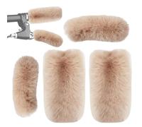 Fundas para manillar de motocicleta, guardamanos suaves y antiviento, cubiertas de manillar para bicicleta y motocicleta, para conducción de motocicleta, moto de nieve y quad en invierno y verano y