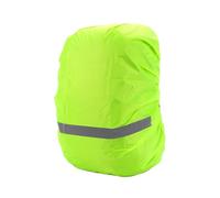 Fundas para mochila de lluvia con tira reflectante para exteriores, senderismo, equitación, escalada, portátil, Green