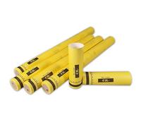 Fundas para monedas de 1 euro, papel para envolver monedas en forma de tubo, tubos de monedas en caja de cartón, contenido: 100 unidades