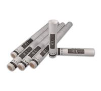 Fundas para monedas euros, monedas de 2 céntimos, Papel para envolver monedas en forma de tubo, tubos de monedas en caja de cartón, contenido: 100 unidades