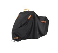 Fundas para Motos Funda Universal para Motocicleta(Black Cover,XXL)