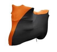 Fundas para Motos Funda Universal para Motocicleta(Black Orange,XXL)