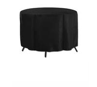Fundas Para Muebles De Jardin Cubierta redonda de 180x95 for muebles jardín, cubierta protectora Oxford impermeable for , antipolvo for lluvia y nieve(185x110cm)