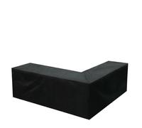 Fundas Para Muebles De Jardin Funda impermeable for muebles de esquina, en forma L, fundas multiusos, jardín, Patio, exterior, protector sofá, antipolvo(320X320X80x70cm)