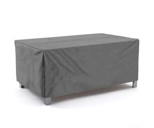 Fundas para muebles de patio con sistema de ventilación y hebillas de pierna resistentes al viento, diseñadas para proteger mesas y sillas al aire libre de condiciones climáticas adversas (200 x 160 x