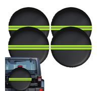 Fundas Para Neumáticos - Cubrellantas para con Protección UV,Protector Reflectante Impermeable Antipolvo Para Camping Garaje Trailers Viajes Aparcamiento,Uso en Camping Garaje Exterior Hogar Viaje Car