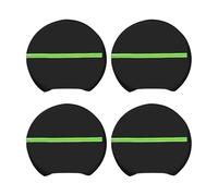 Fundas Para Neumáticos De Camión,Juego De 4 Fundas Reflectantes Para Trailers Lluvia Nieve - Accesorios Coche, Protección Solar Lluvia Nieve Polvo Para Vehículos Camiones SUV Furgoneta Sedán - Camione