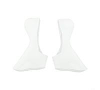 Fundas para palanca de cambios de freno de bicicleta ST RS685 hechas de silicona resistente para un agarre estable y comodidad mientras conduces en diferentes entornos climáticos (blanco)