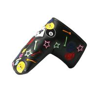 Fundas para palos de golf, Fundas para cabezas de palos de golf | para cabeza de hierro para palos de golf - de cabeza de hierro de Golf de cuero PU con diseño de impresión colorida, c