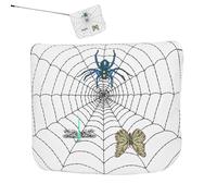 Fundas para Palos de Golf, PU magnético 3D telaraña Bordado, Protectora para Controlador de Golf | para Mujeres, jóvenes, Adolescentes, golfistas, Esposas, maridos, Hijas, Familiares