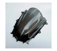 Fundas para parabrisas de motocicleta para Yamaha & AHA R1 2015-2016-2017, deflector de viento, aumento de burbujas, 15-17, color negro ahumado