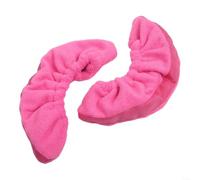 Fundas para patines artísticos hechas de microfibra absorbente, protectores elásticos seguros para patines de hielo para evitar el óxido durante el almacenamiento, forro suave para viajes, rosa, talla