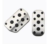 Fundas Para Pedales De Acelerador Freno Y Reposapiés Para Toyota Para Fortuner Para Innova 2016-2021 cubiertas de pedales(AT 2pcs)