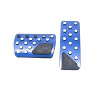 Fundas Para Pedales De Para Jeep Para Grand Para Cherokee WK 2011-2022 Acelerador Freno Combustible cubiertas de pedales(Blue)