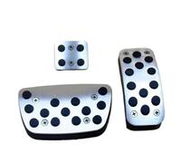 Fundas para Pedales para Toyota Highlander 2008-2013 2014 2015 2016 Tapa de Pedales Cubierta de reposapiés Acelerador Freno Embrague Placas de Pedales Almohadilla de Pedal