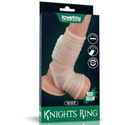 Funda pene y testículos con vibración Wave Knights