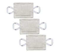 Fundas Para Pestillo De Silenciador De Manija De Puerta, Juego De 3 Unidades, Cubierta Silenciosa Para Cerradura De Puerta, Acolchada Para Comodidad Del Bebé, Cojín Para Puertaa Bebé, Silenciador De